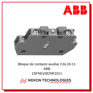 Bloque de contacto auxiliar 1SFN010820R1011