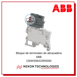 Bloque de terminales ABB 1SNK506415R0000