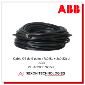 Cable C9/9 Polos ABB 2TLA020057R1500