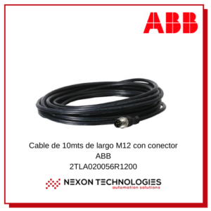 Cable conector macho ABB 2TLA020056R1200