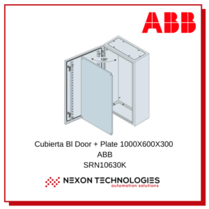 Caja con puerta+placa ABB SRN10630K