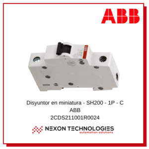 Disyuntor mini ABB 2CDS211001R0024