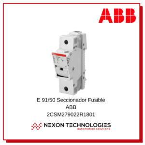 Seccionador de fusible ABB 2CSM279022R1801