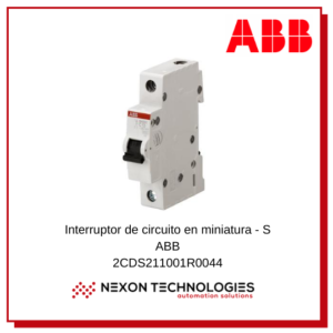 Disyuntor mini 4 A ABB 2CDS211001R0044