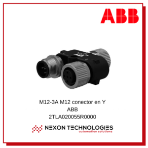Conector M12-3A ABB 2TLA020055R0000