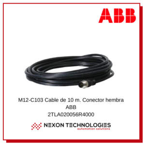 Cable conexión hembra ABB 2TLA020056R4000