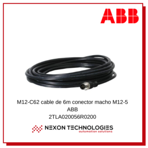 Cable conector macho ABB 2TLA020056R0200