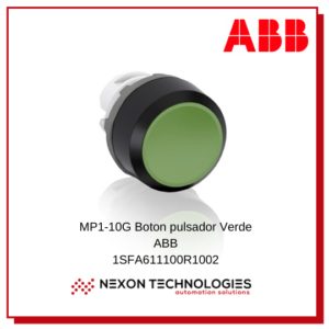 Pulsador ABB MP1-10G 1SFA611100R1002