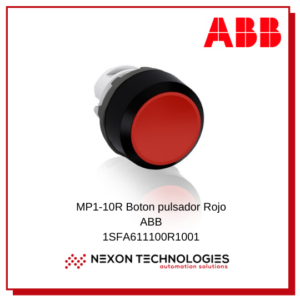 Pulsador MP1-10R ABB 1SFA611100R1001