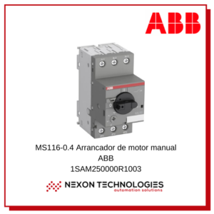 Arrancador de motor manual ABB 1SAM250000R1003