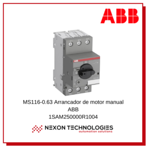Arrancador manual de motor ABB 1SAM250000R1004