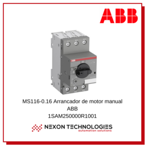Arrancador manual de motor ABB 1SAM250000R1001