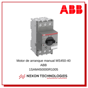 Arrancador manual de motor ABB 1SAM450000R1005