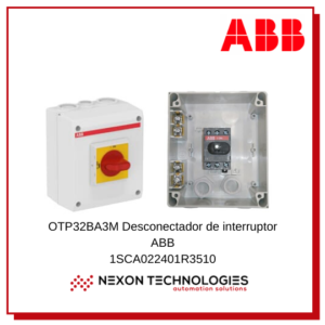 Seccionador de interruptor cerrado 1SCA022401R3510