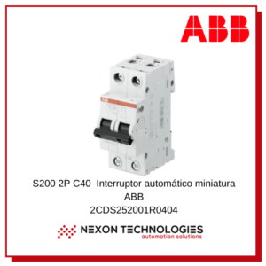 Disyuntor mini 40A ABB 2CDS252001R0404