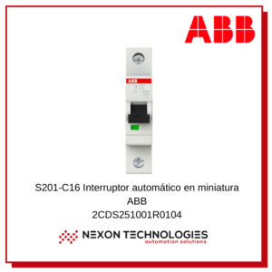 Disyuntor mini 10A ABB 2CDS251001R0104