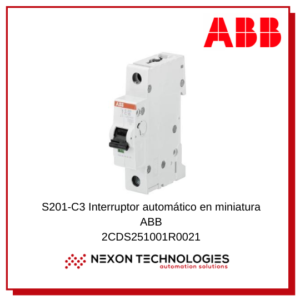 Disyuntor mini 2A ABB 2CDS251001R0024