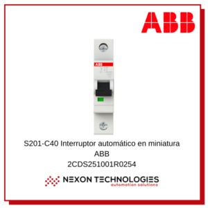 Disyuntor mini ABB 25A 2CDS251001R0254