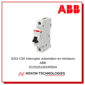 Disyuntor mini 50A ABB 2CDS251001R0504