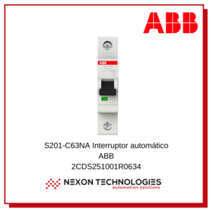 Disyuntor mini 63A ABB 2CDS251001R0634