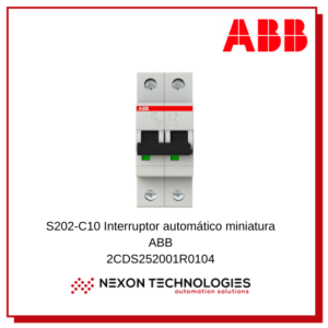 Disyuntor mini 10A ABB 2CDS252001R0104
