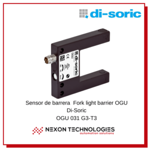 Tenedor barrera de luz OGU031G3-T3