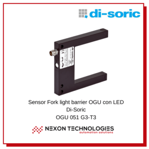 Tenedor barrera de luz |DI-SORIC OGU051G3-T3
