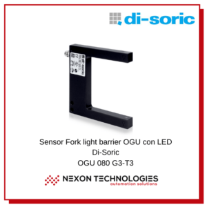 Tenedor barrera de luz OGU080G3-T3