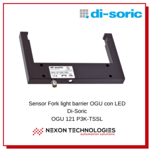 Tenedor barrera de luz |DI-SORIC OGU121P3K-TSSL