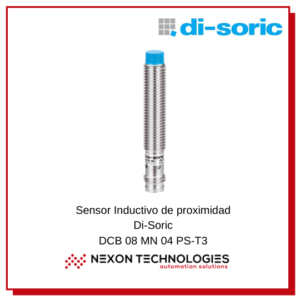 Sensor proximidad inductivo DCB08MN04PS-T3