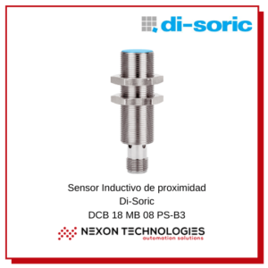 Sensor de proximidad inductivo DCB18MB08PSB3