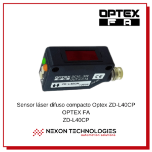 Sensor láser difuso ZD-L40CP | Optex