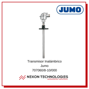 Transmisor inalámbrico JUMO 707060/8-10/000