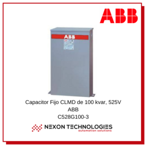 Capacitor fijo CLMD | ABB C528G100-3