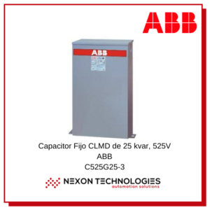 Capacitor fijo CLMD | ABB C525G25-3