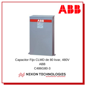 Capacitor fijo CLMD | ABB C486G80-3