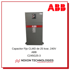 Capacitor fijo CLMD | ABB C245G25-3