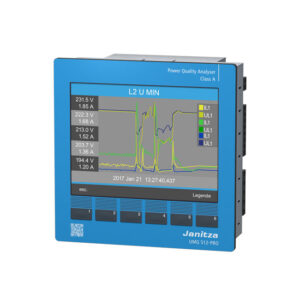 Analizador de calidad de energía certificado (Clase A según IEC 61000-4-30) UMG 512-PRO