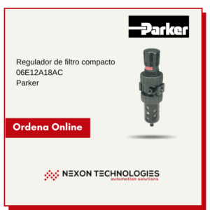 Regulador de filtro compacto 06E12A18AC Parker