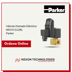 Válvula Drenado Eléctrica WDV3-G12BL Parker