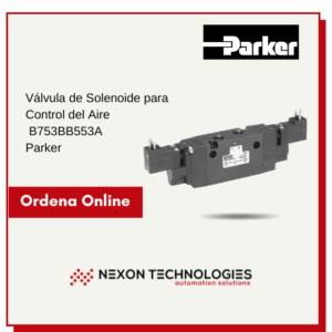 Válvula de Solenoide para Control del Aire | B753BB553A | Parker